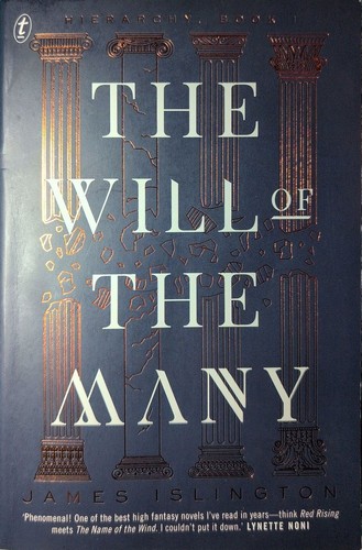 The Will of the Many, UK First Edition Hardcover